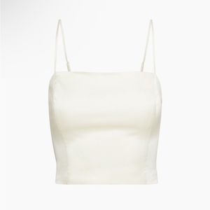 Aritzia Shimmer Satin Camisole